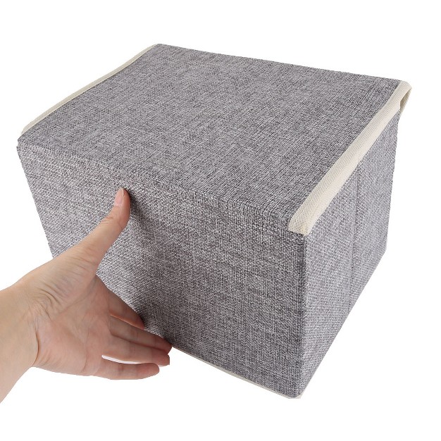 Unique Bargains Household Socks Book Towel Box Decorative Storage Bin 1 Pc