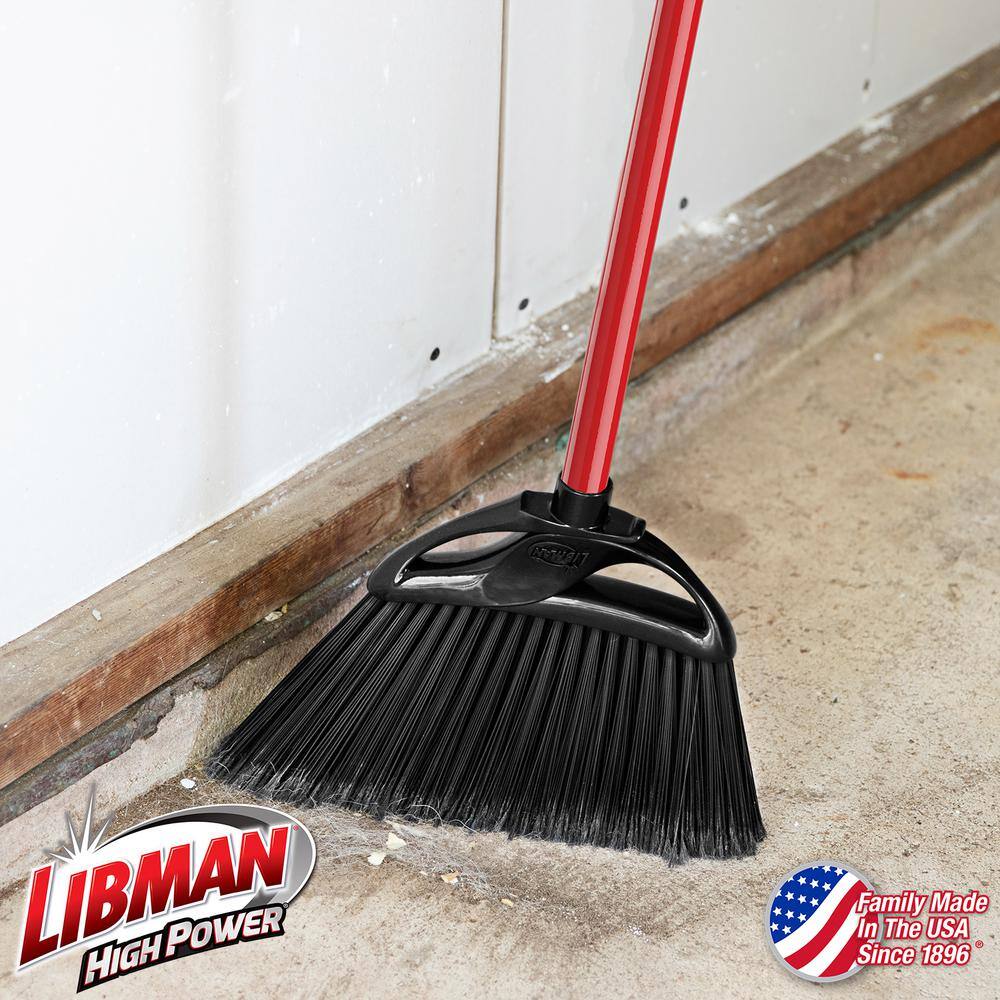 Libman 11 in. IndoorOutdoor Angle Broom 1602