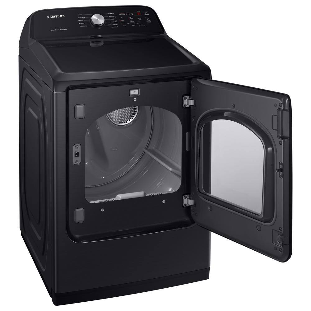  7.4 cu. ft. Electric Dryer in Brushed Black with Sensor Dry DVE50B5100V