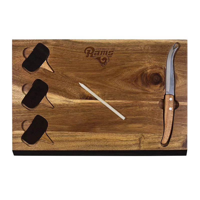 Picnic Time Los Angeles Rams Delio Bamboo Cheese Board