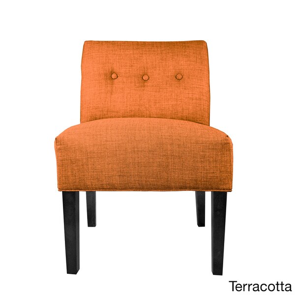 MJL Furniture Samantha Largo Button Tufted Accent Chair