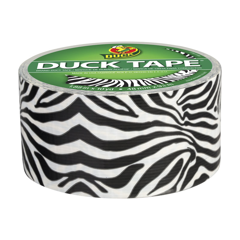 DUCT TAPE ZIG-ZAG ZEBRA