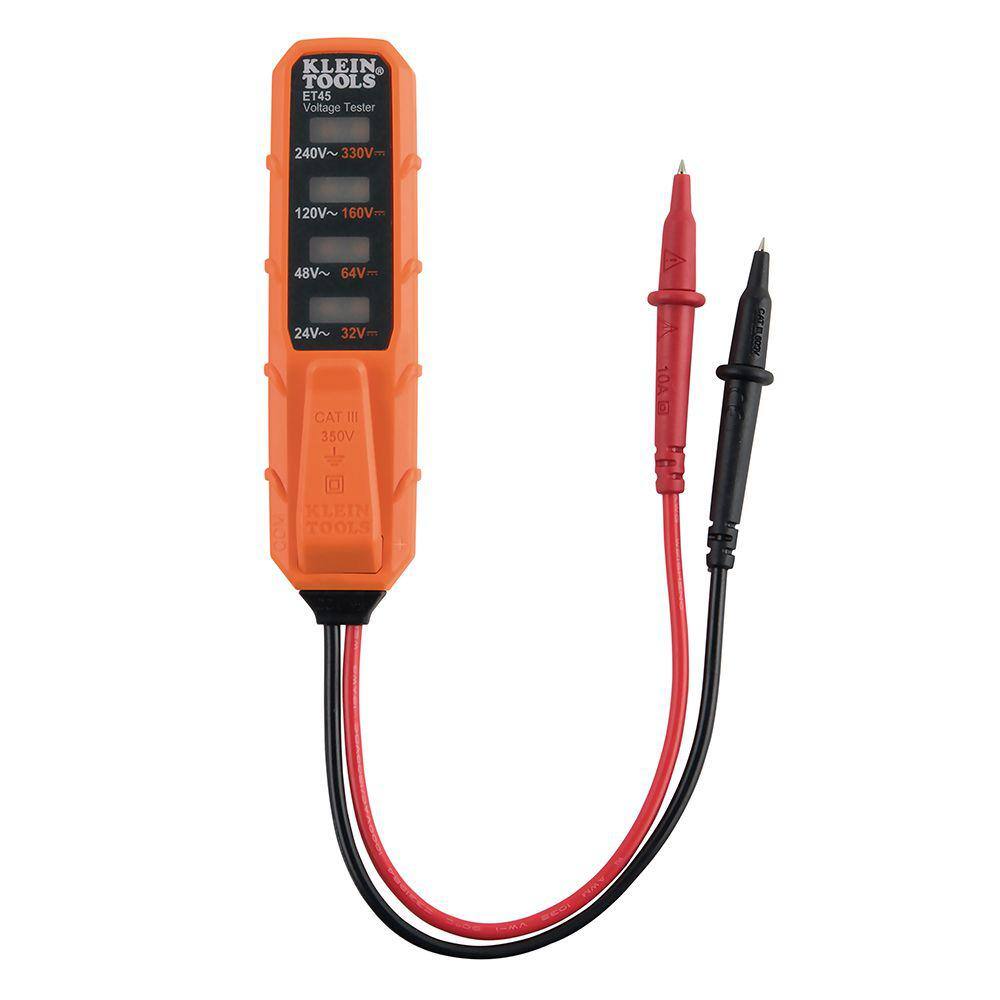 Klein Tools Electrical Test Kit with Voltage and Receptacle Tester ET45VP