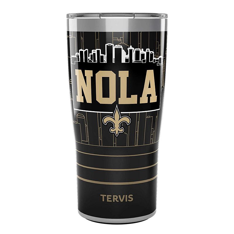 Tervis New Orleans Saints 20oz. Chiefs Kingdom Slider Lid Stainless Steel Tumbler