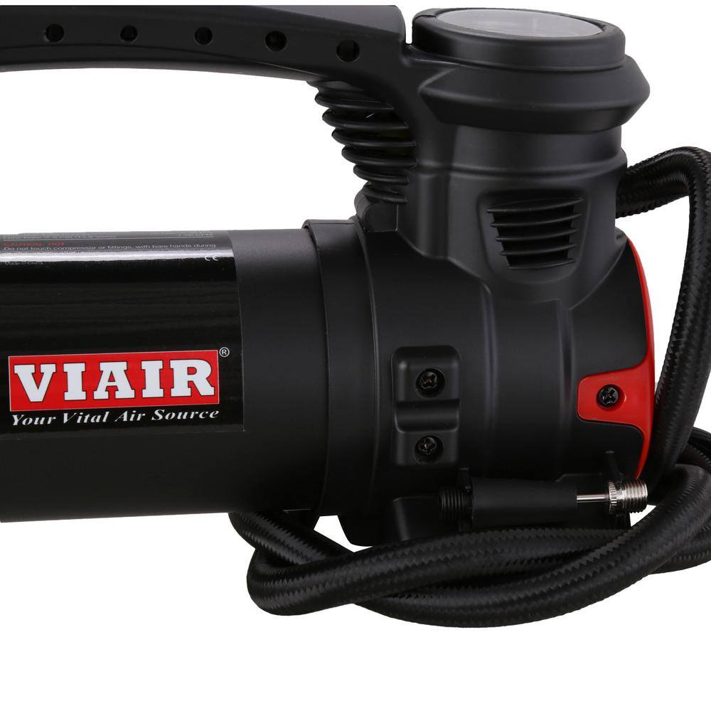 VIAIR 85P Portable Compressor Kit Cig Lighter 12-Volt(12v) Tire Inflator Pump w Screw-on Chuck For up to 31