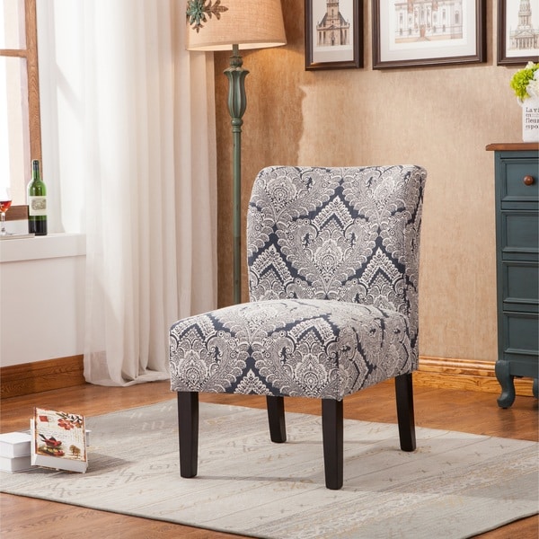 The Curated Nomad Pavilion Upholstered Armless Accent Slipper Chair