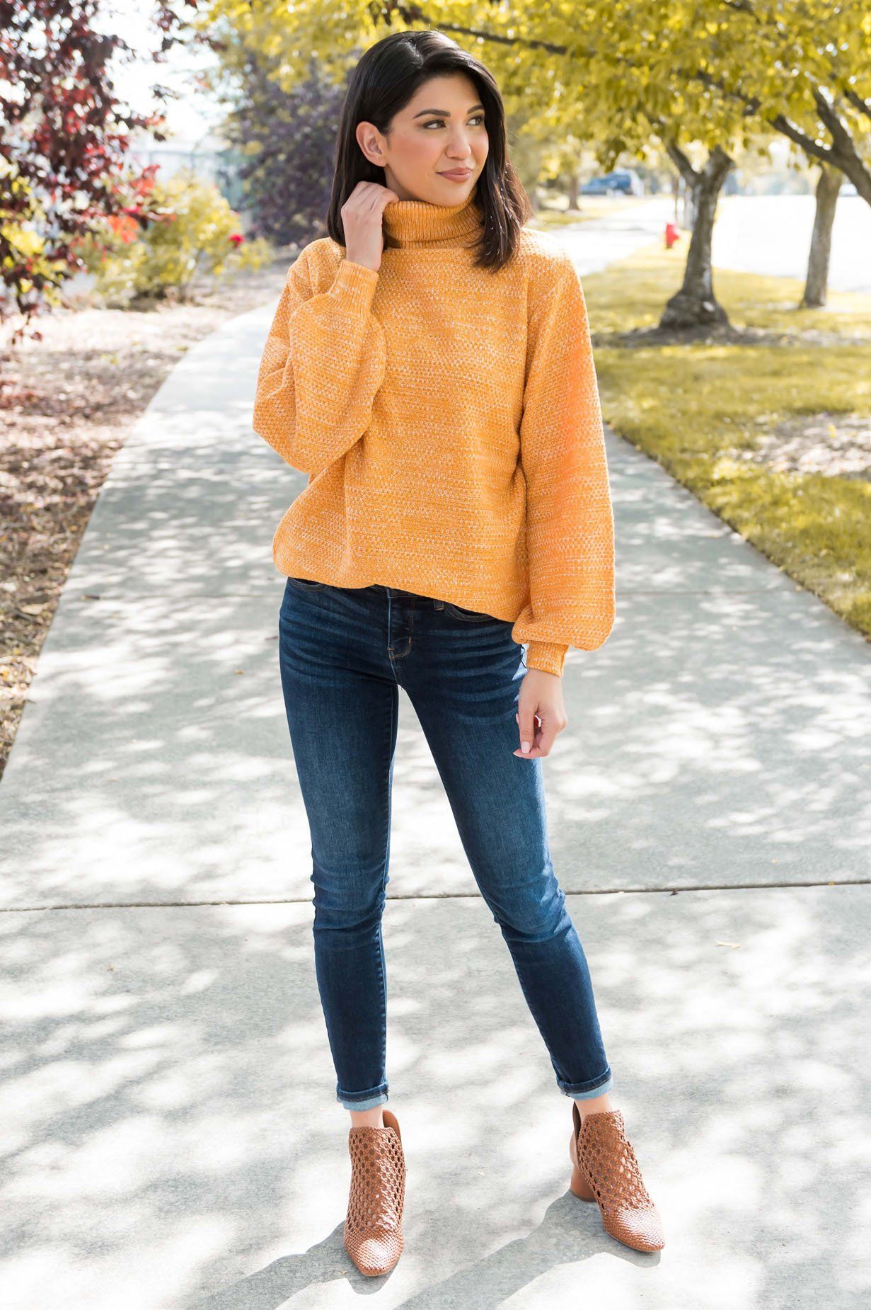 My Sweetheart Modest Turtleneck Sweater