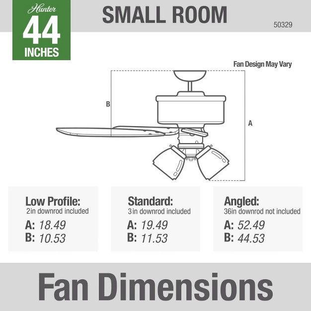 Hartland Ceiling Fan Hunter