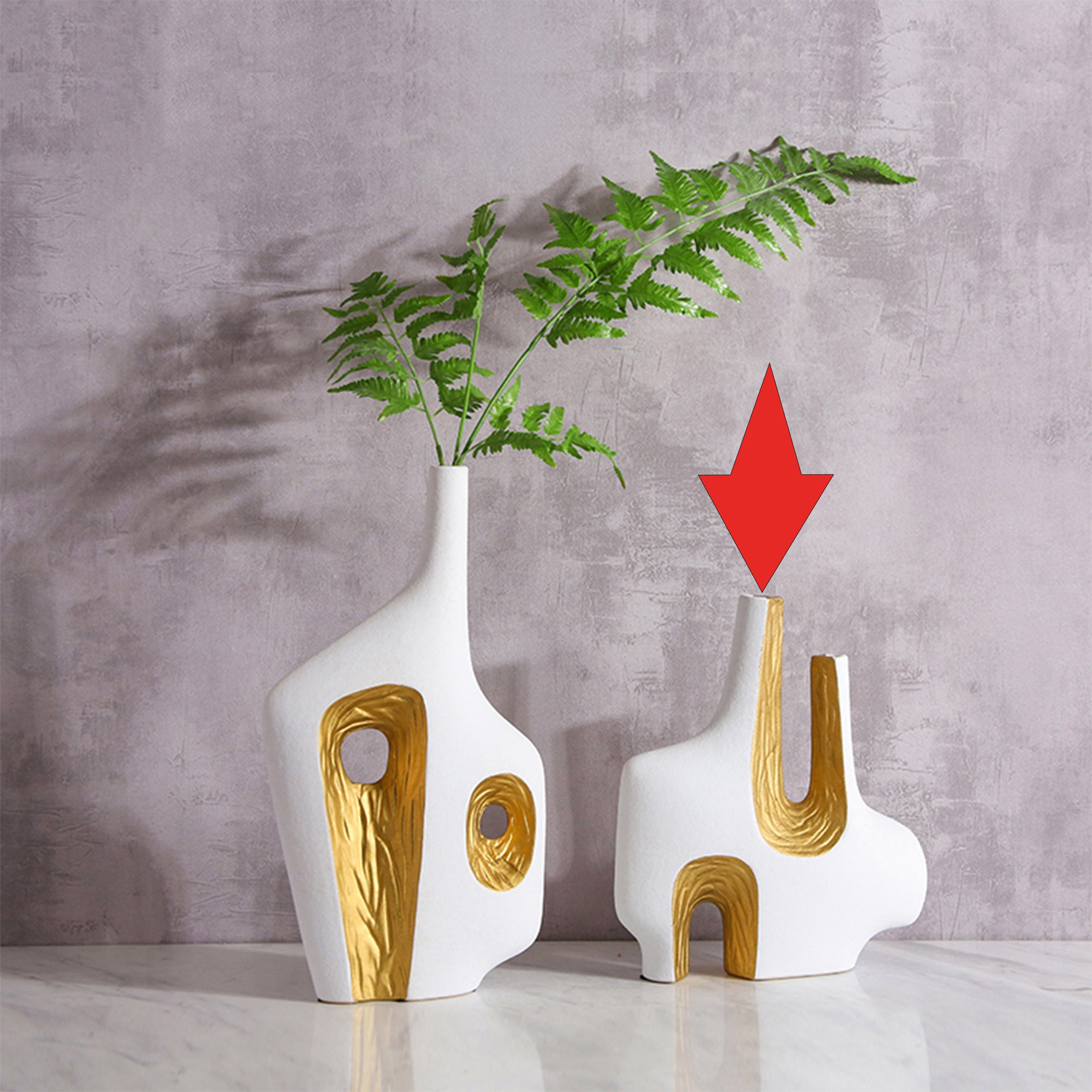 Notch Vase-B Fa-D2113B