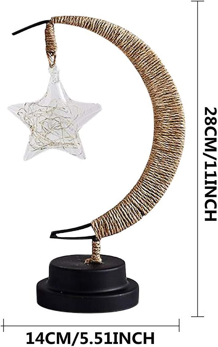 2022 Enchanted Lunar Lamp， Twinkling Tree Moon Lamp Magic Galaxy Led Lamp， Kids Moon Night Light Desk Lamp Room Home Decorations For Holiday (a)