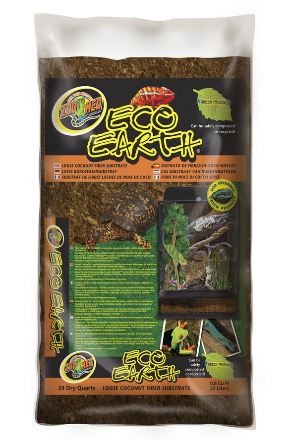 Zoo Med Laboratories Eco Earth™ Coconut Fiber Substrate 24 Quartz