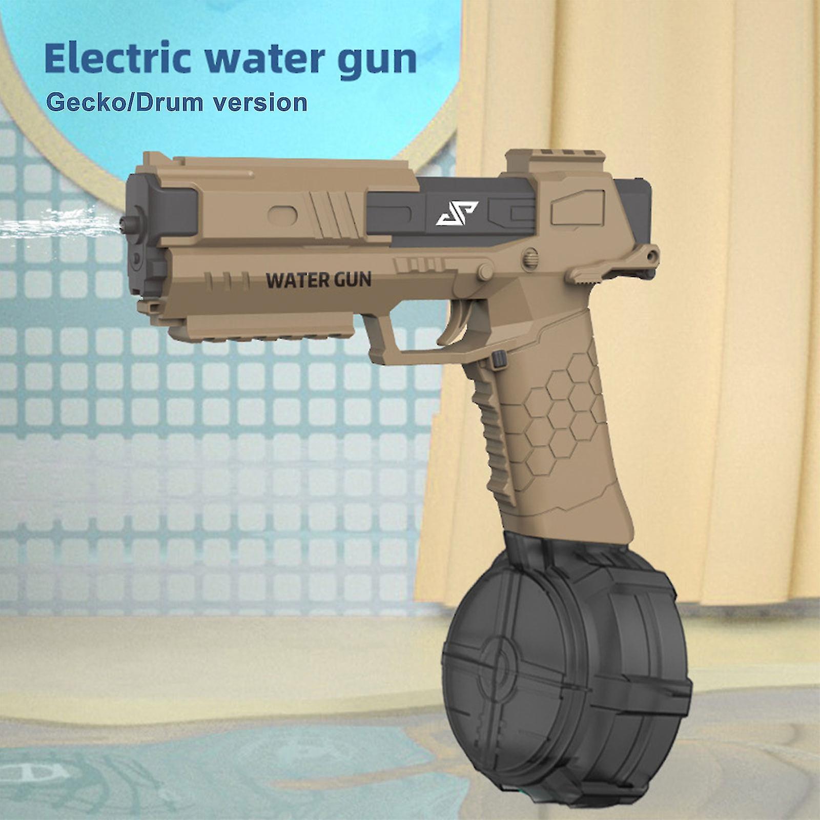 Electric Water Guns Automatic High Performances Spray Guns Up To 32 Feet Range Strongest Water Blaster For Adults And Children Summer Swimming Pool Be