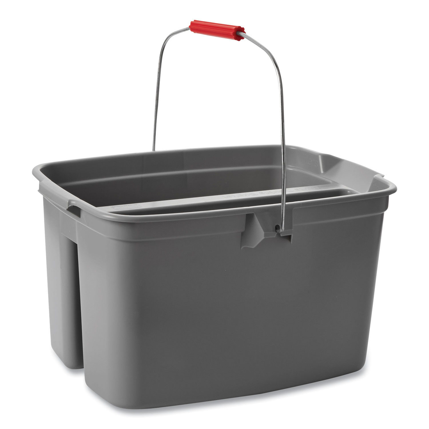 19 Quart Double Utility Pail by Rubbermaidandreg; Commercial RCP262888GY