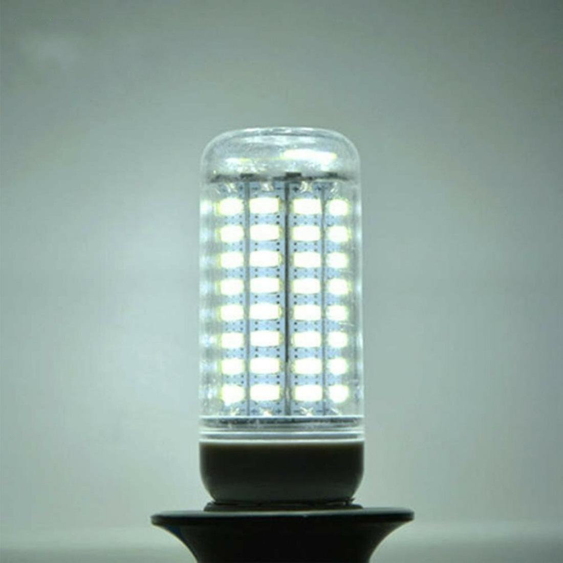 E27 B22 7w Smd 4014 Led Black Corn Bulb Lamp Indoor Home Lighting Ac85-265v