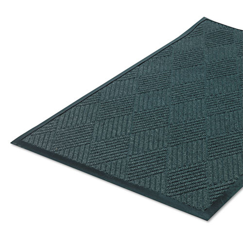 Crown Mats and Matting Super-Soaker Diamond Mat | Polypropylene， 36 x 120， Slate | CWNS1R310ST