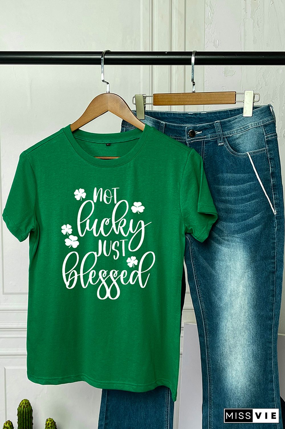 St. Patrick's Day Short Sleeve Graphic Tee Wholesale