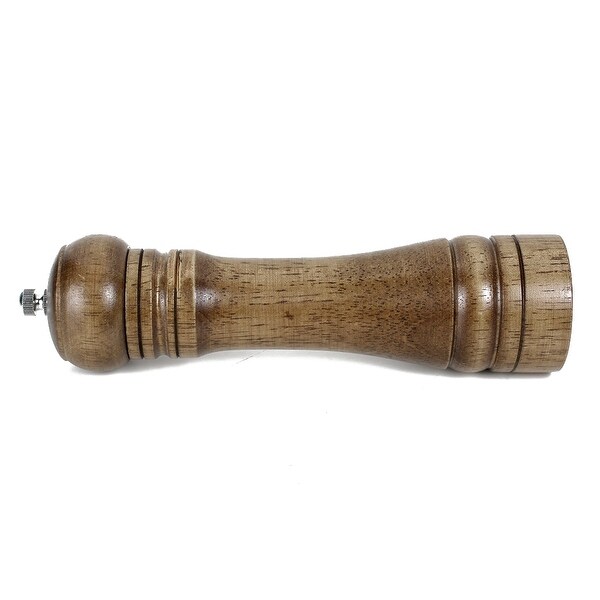 22cm x 5.5cm Home Kitchenware Salt Pepper Spice Mill Grinder Shaker - Wood - 8.7