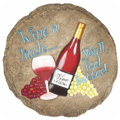 Spoontiques 13055 Wine Stepping Stone 13055 Wine Stepping Stone