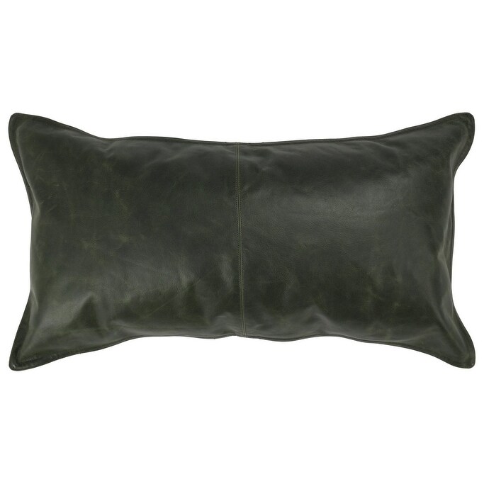 Cheyenne 100% Leather Throw Pillow By Kosas Home