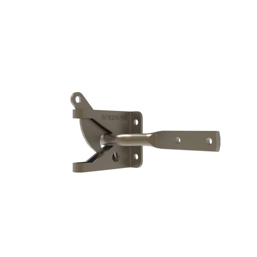 Barrette Outdoor Living 4.562 in. x 2.312 in. Steel Light Bronze Gravity Latch 73025493