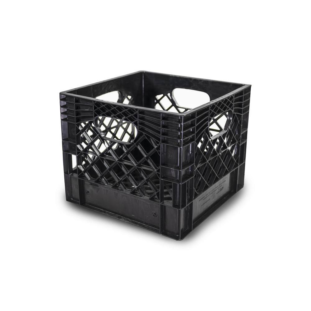 AutoExec Milk Crate Vehicle and Mobile Office Work Station with Apron AECRATE-01