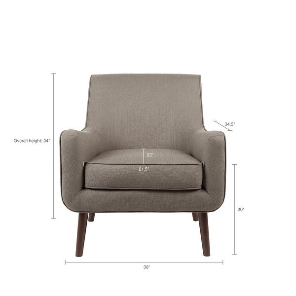 Madison Park Liam Mid-Century Accent Chair