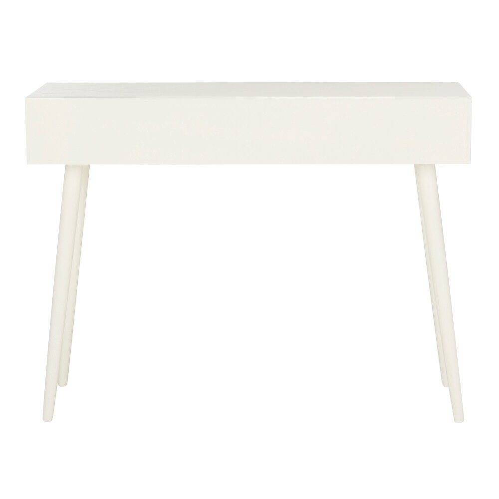 SAFAVIEH Albus Antique White 3 drawer Console Table   41.8\