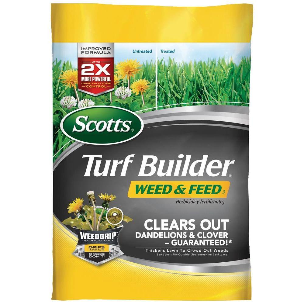 Scotts Turf Builder 7.5 lb. 2500 sq. ft. Weed and Feed Lawn Fertilizer 25002