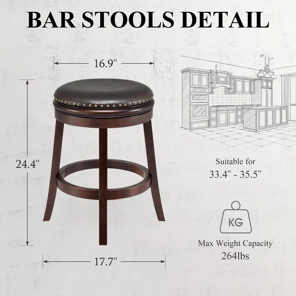 Swivel Bar   Counter Stool (Set of 2)