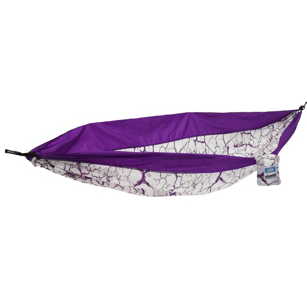 Equip 1 Person Travel Hammock Purple Lightning