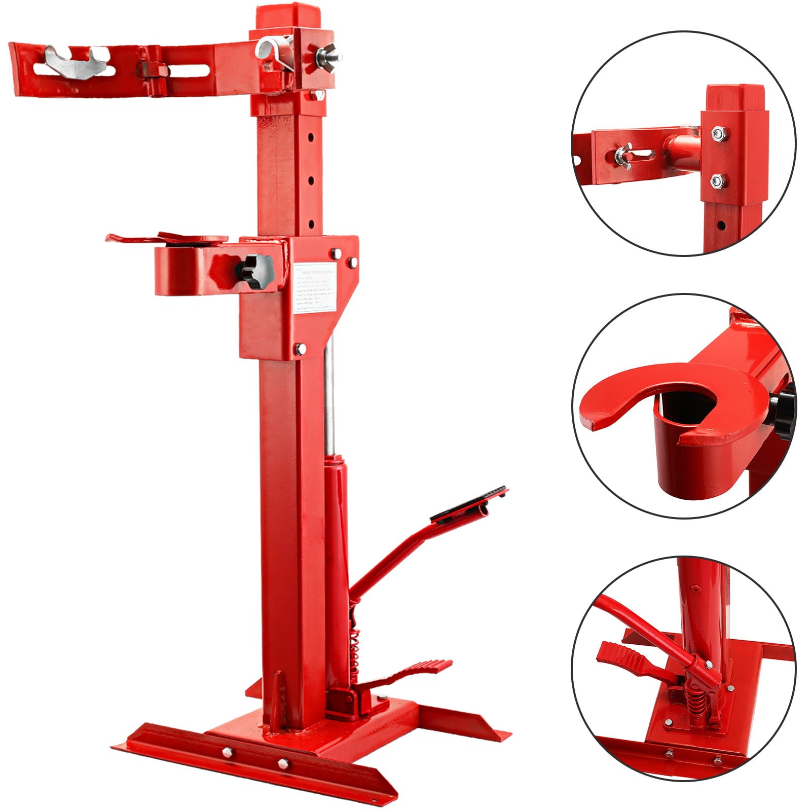 VEVOR 2.5 Ton Strut Spring Compressor Hydraulic Tool Auto Valve Spring Compressor 14Inch Coil Spring Compressor Set (2.5 Ton)