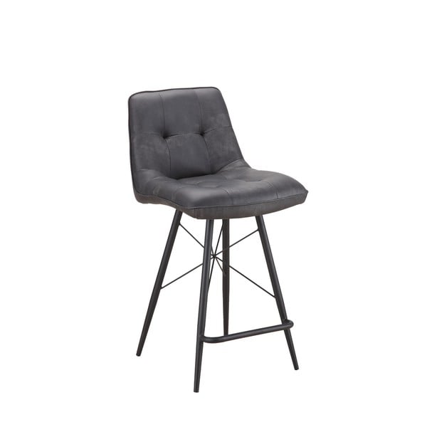 Aurelle Home Industrial Modern Soft Counter Stool