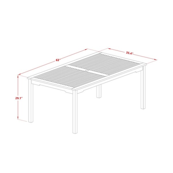 East West Furniture Patio Dining Sets