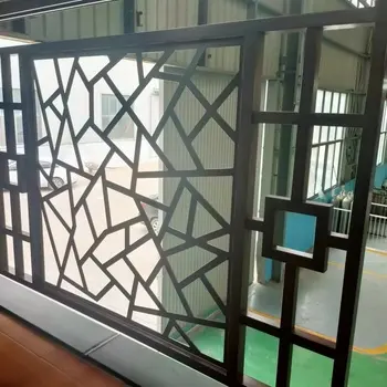 Factory Supply Powder Coated Laser Cut Metal Partition Screen