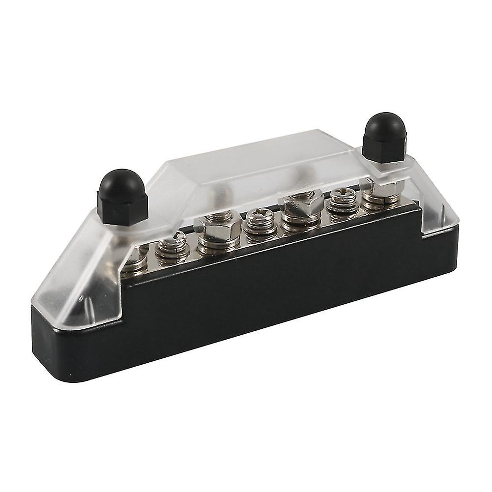 Positive Negative Bus Bar Battery Distribution Block 4 X M6 Car Terminal Block Studs 3 X Terminal B