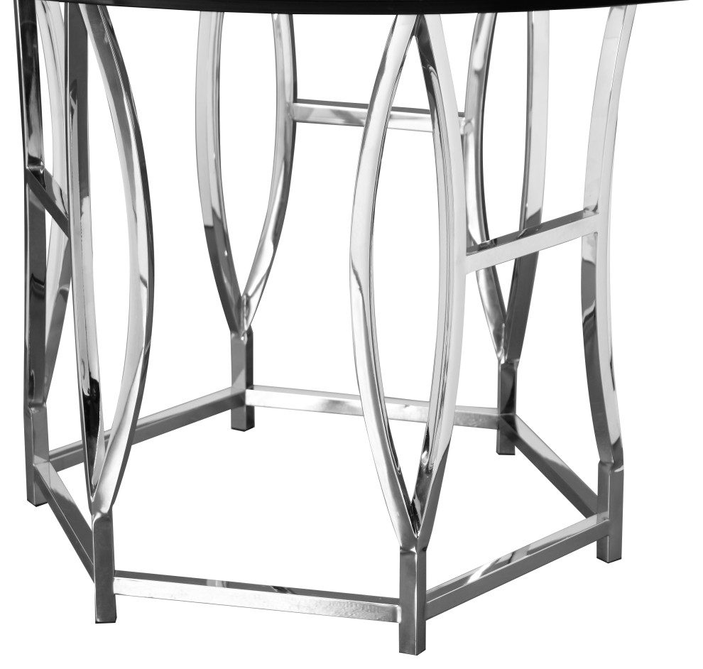 Arthur Side Table  Steel   Contemporary   Side Tables And End Tables   by American Home Classic  Houzz