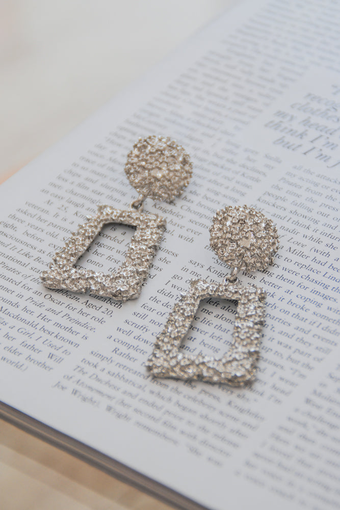 Imperial Beach Earrings Silver