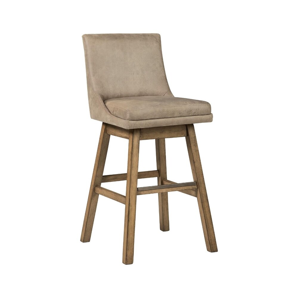 Tallenger Upholstered Swivel Stool (Set of 2)