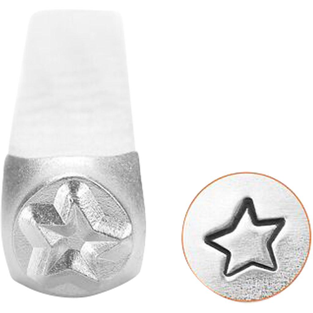 Star punch for metal engraving - 3 mm