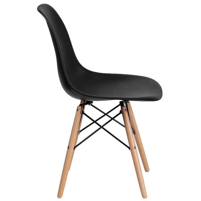 Flash Furniture Elon Two-Tone Dining Chair