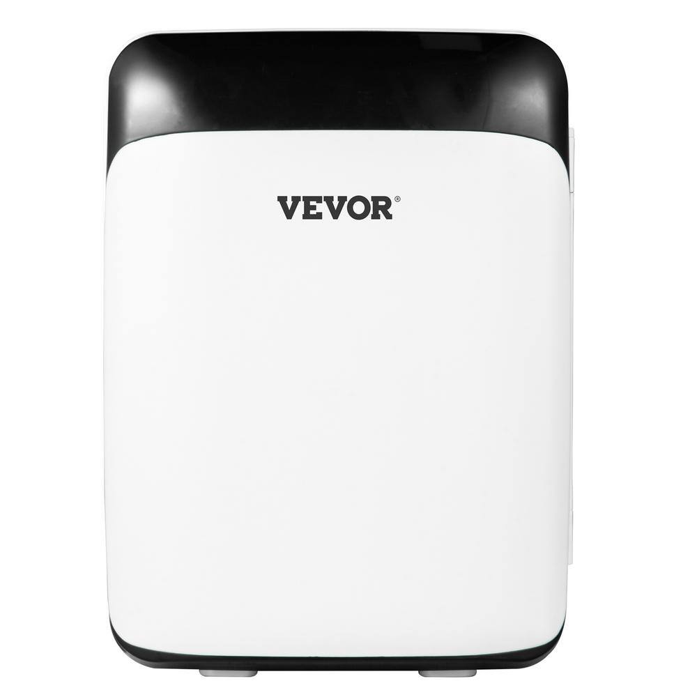 VEVOR Mini Fridge 9.56 in. 0.21 cu.ft. Retro Mini Refrigerator in White Small Beverage Fridges MNBXBSZJMBB6LTOZOV1