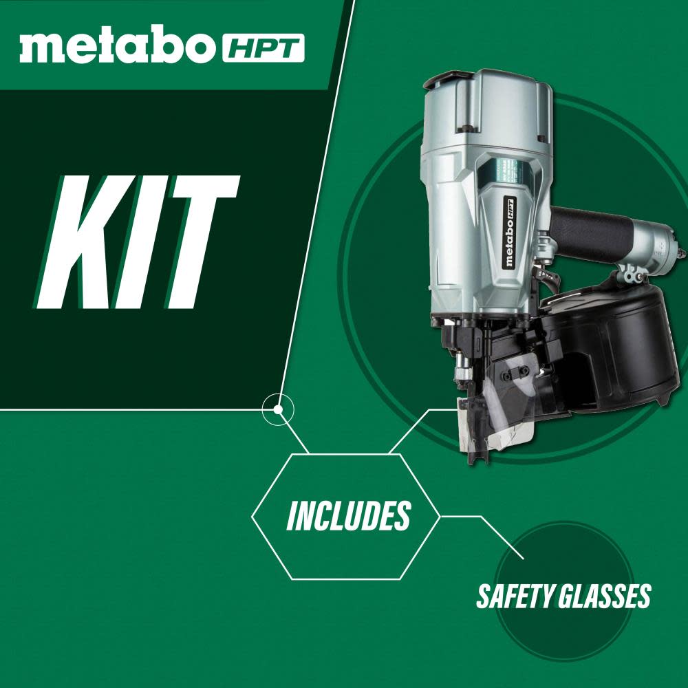 Metabo HPT 3-1/4-in Coil Framing Nailer ;