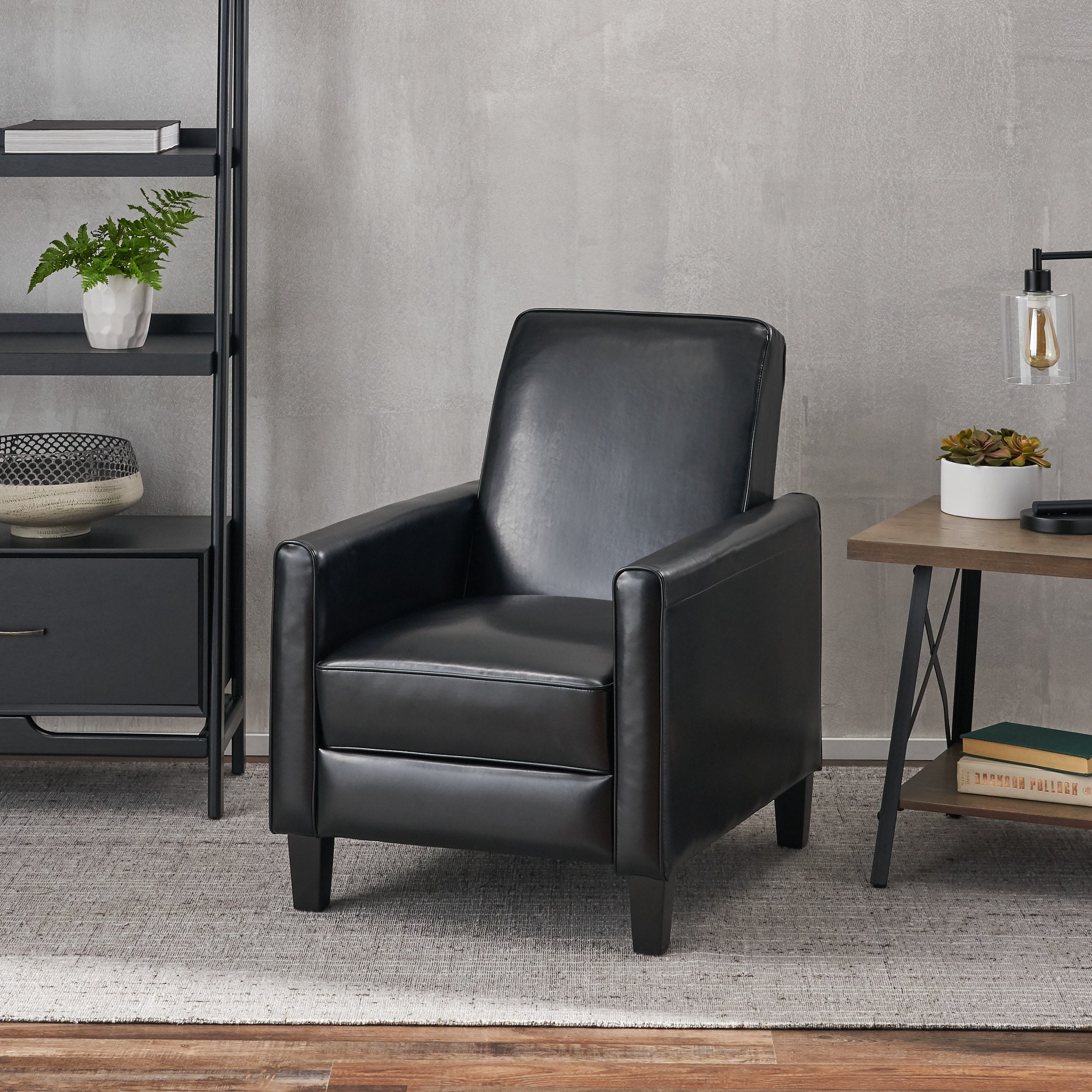 Lucas Modern Leather Recliner Chair