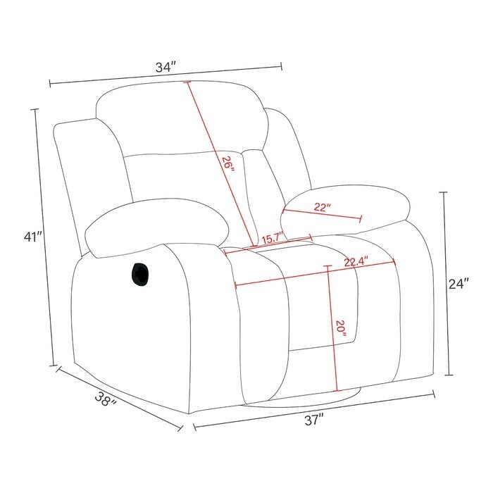 Upholstered Recliner