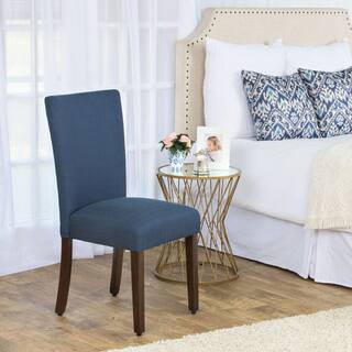 Homepop Classic Parsons Navy Blue Upholstered Dining Chair K6805-F2088