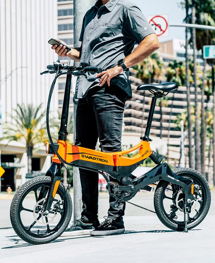 Swagtron EB-7 Plus E-Bike with 7 Speed Shifter