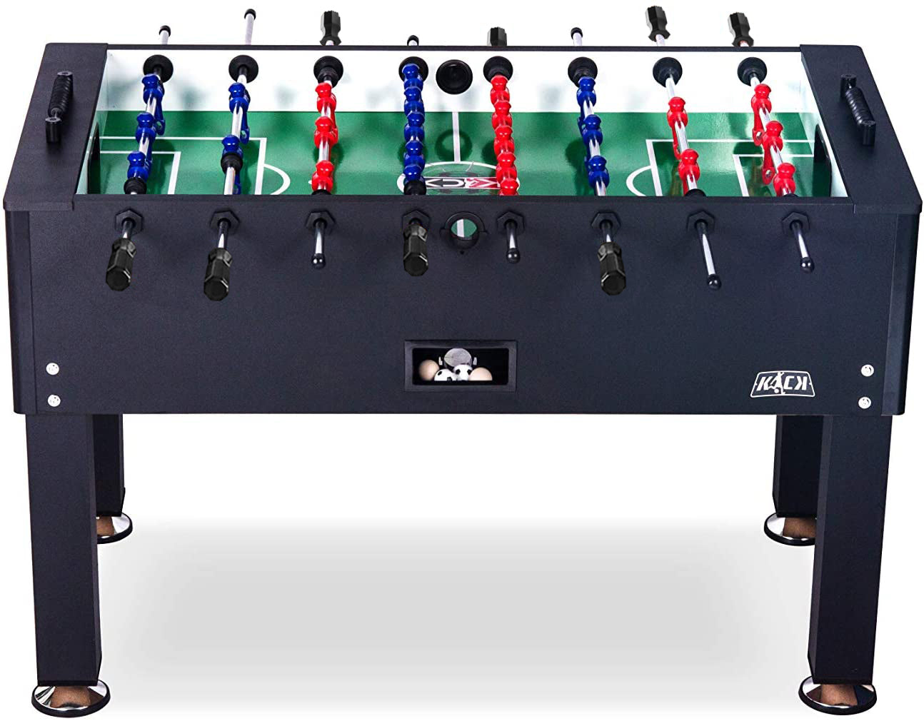 KICK Onyx 55" Black Foosball Table