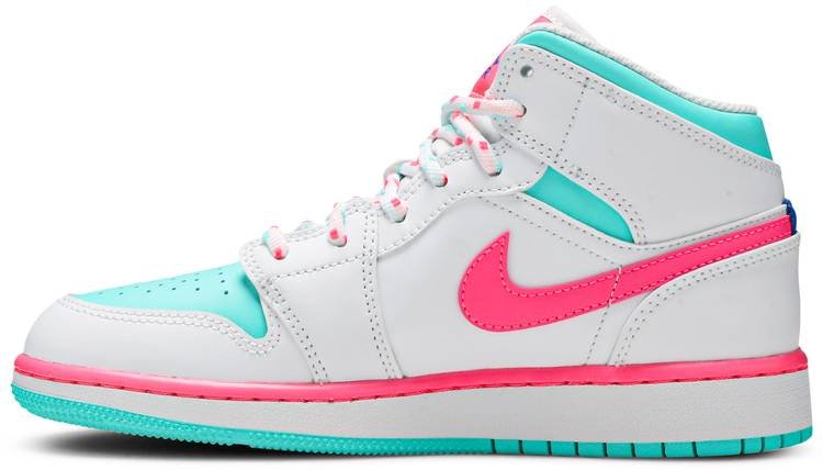 Air Jordan 1 Mid  'Digital Pink' 555112-102