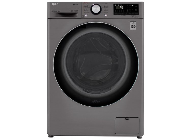 LG 2.4 Cu. Ft. Graphite Steel Compact Front Load Washer and Dryer Combo