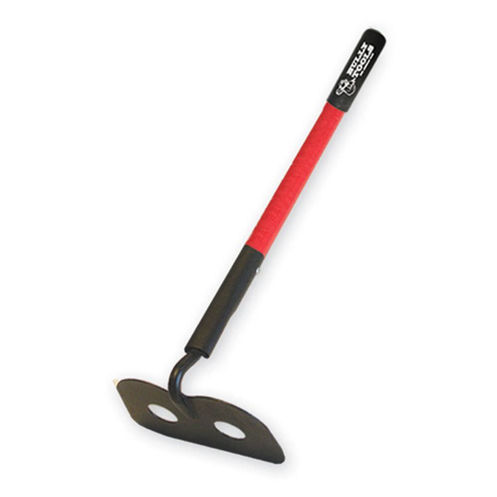 Bully Tools 92419 12-Gauge Short Mortar Hoe with Fiberglass Handle